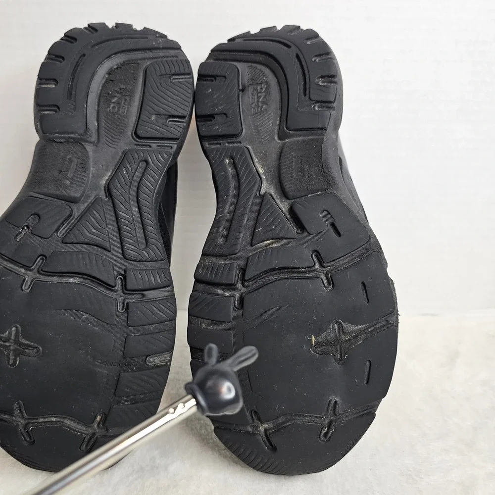 Brooks Ghost 15 Mens Size 10 2E Wide Black Running Shoes